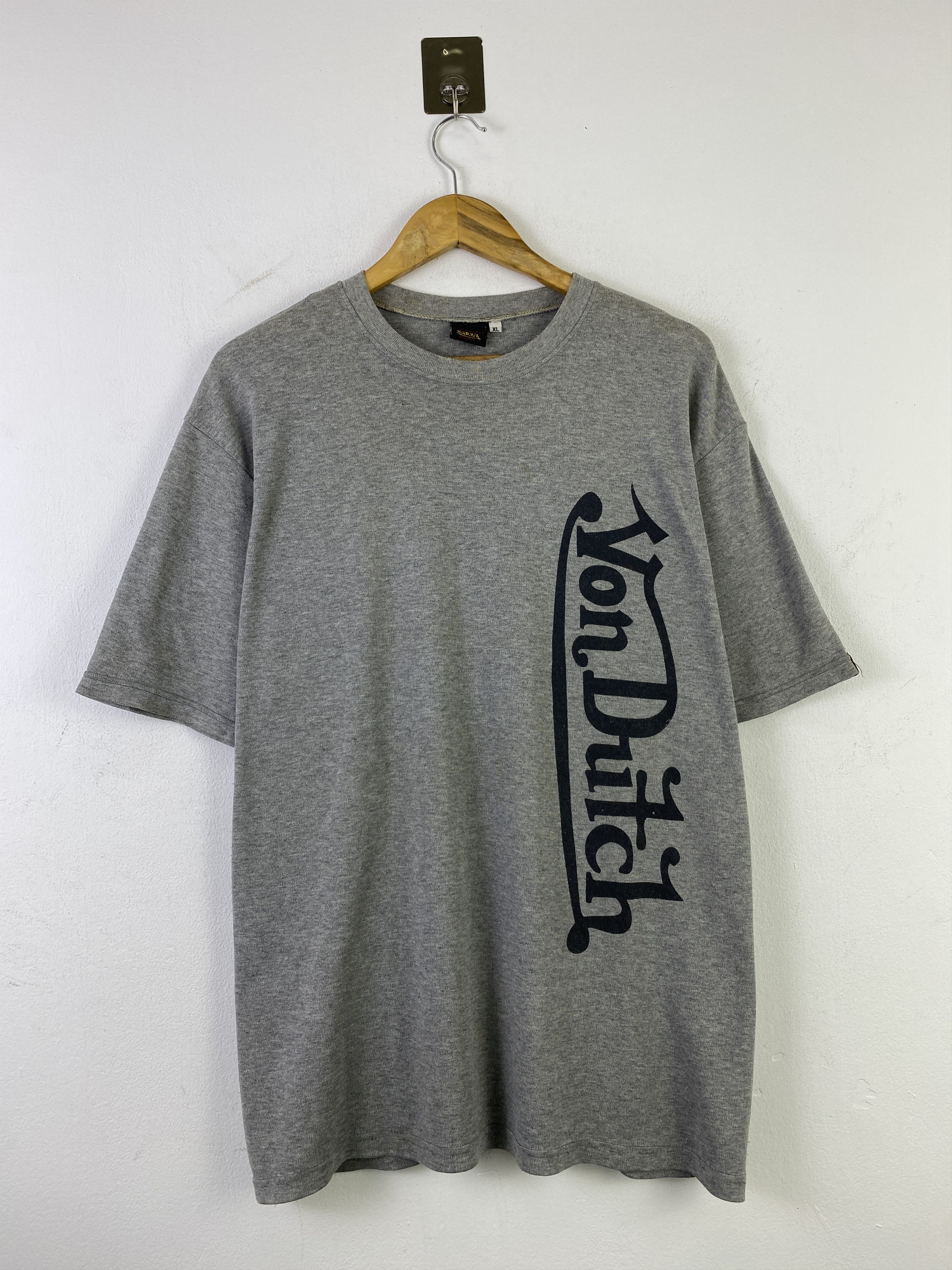 Von Dutch Vintage Von Dutch Spell Out T-Shirt TA0716 Size US XL / EU 56 / 4 - 1 Thumbnail