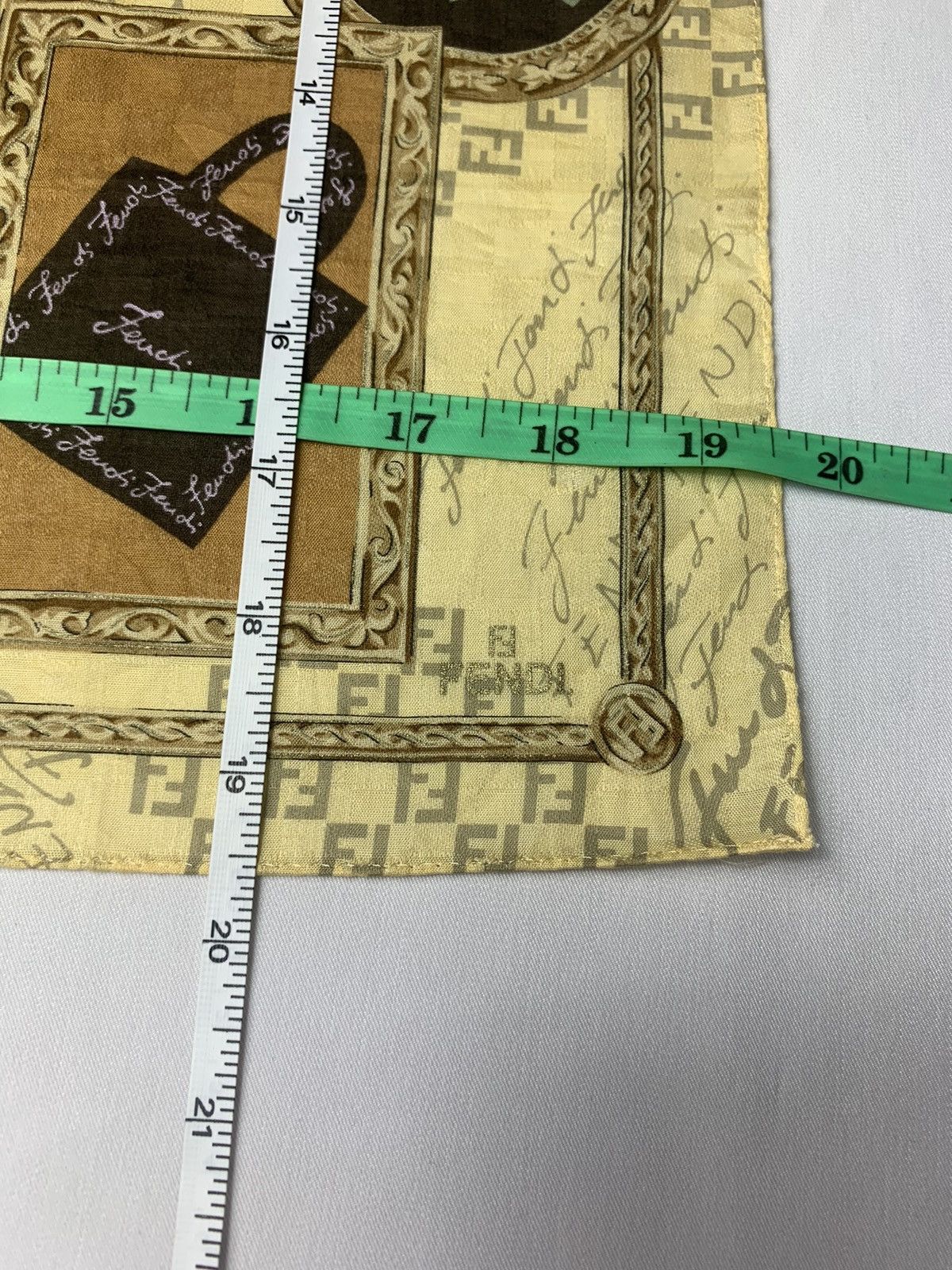 Vintage Fendi Handkerchief / Neckerchief / Bandana Size ONE SIZE - 5 Thumbnail