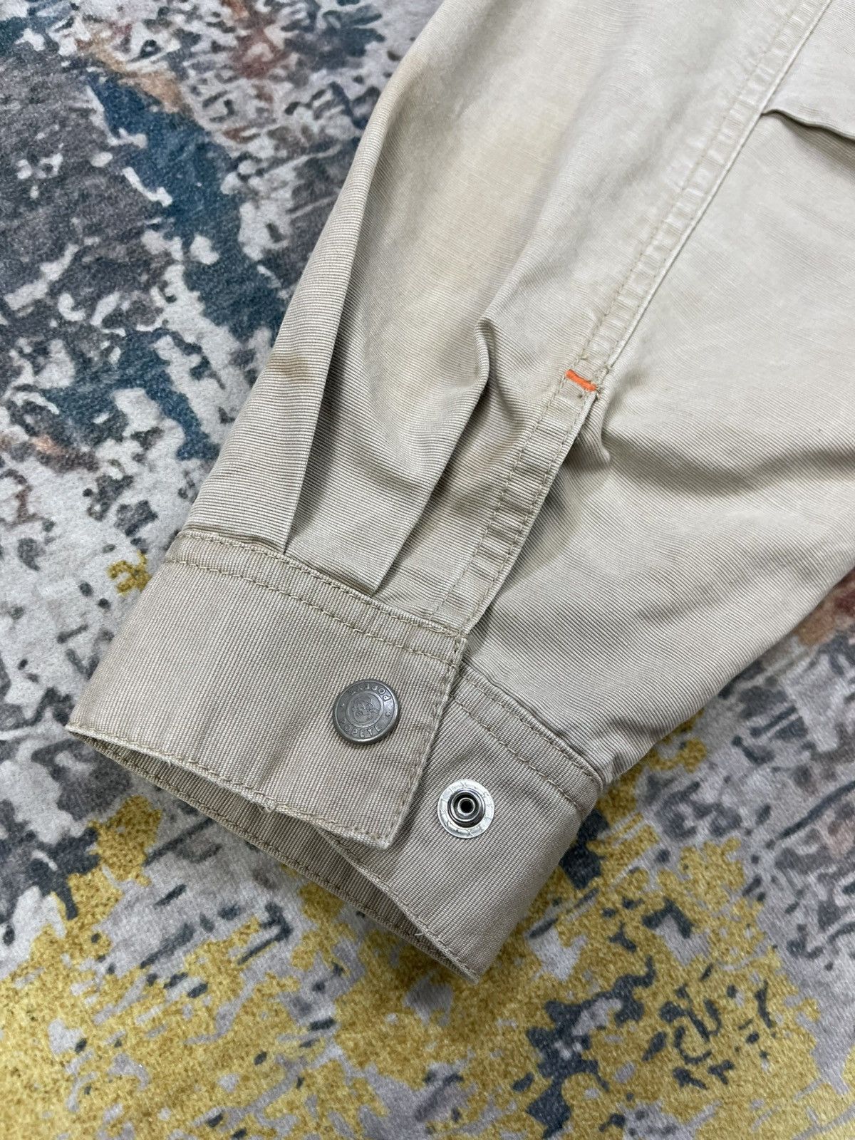Japanese Brand Vtg Popeye The Sailorman Denim Work Jacket Size US L / EU 52-54 / 3 - 8 Thumbnail