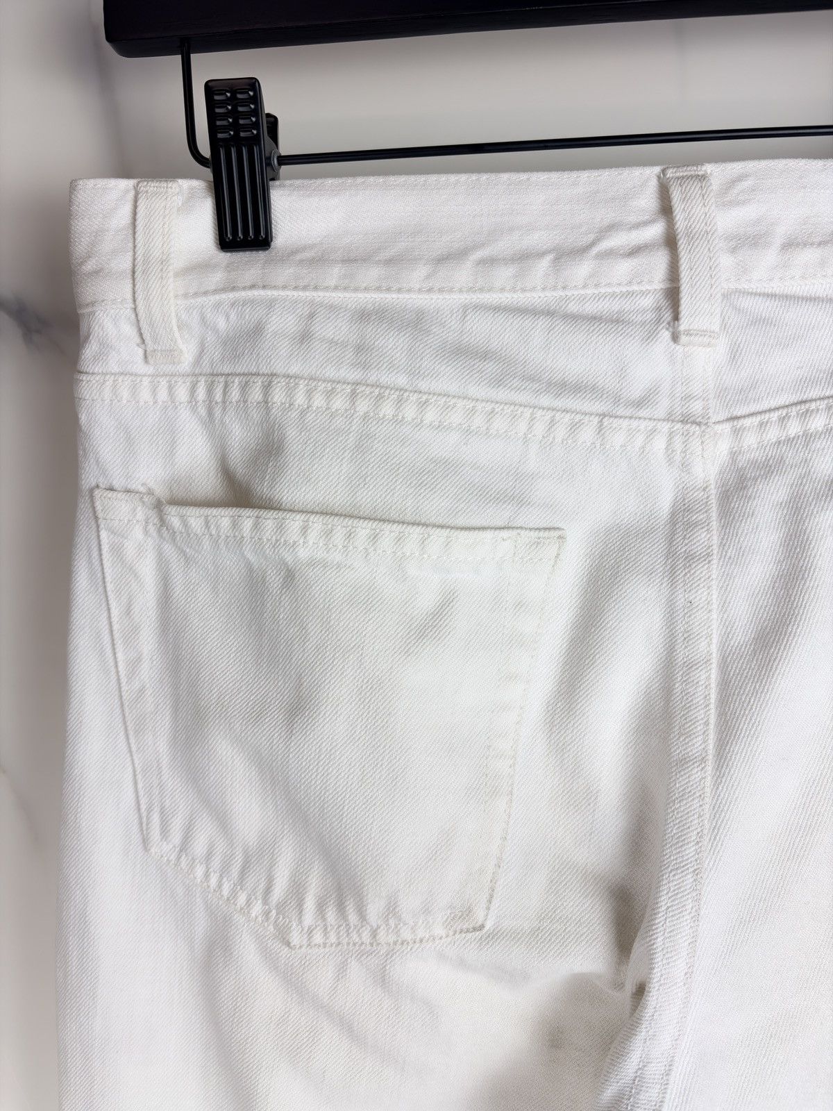 Gucci Gucci Tom Ford Vintage Straight Leg Denim Jeans White Size US 30 / EU 46 - 9 Thumbnail
