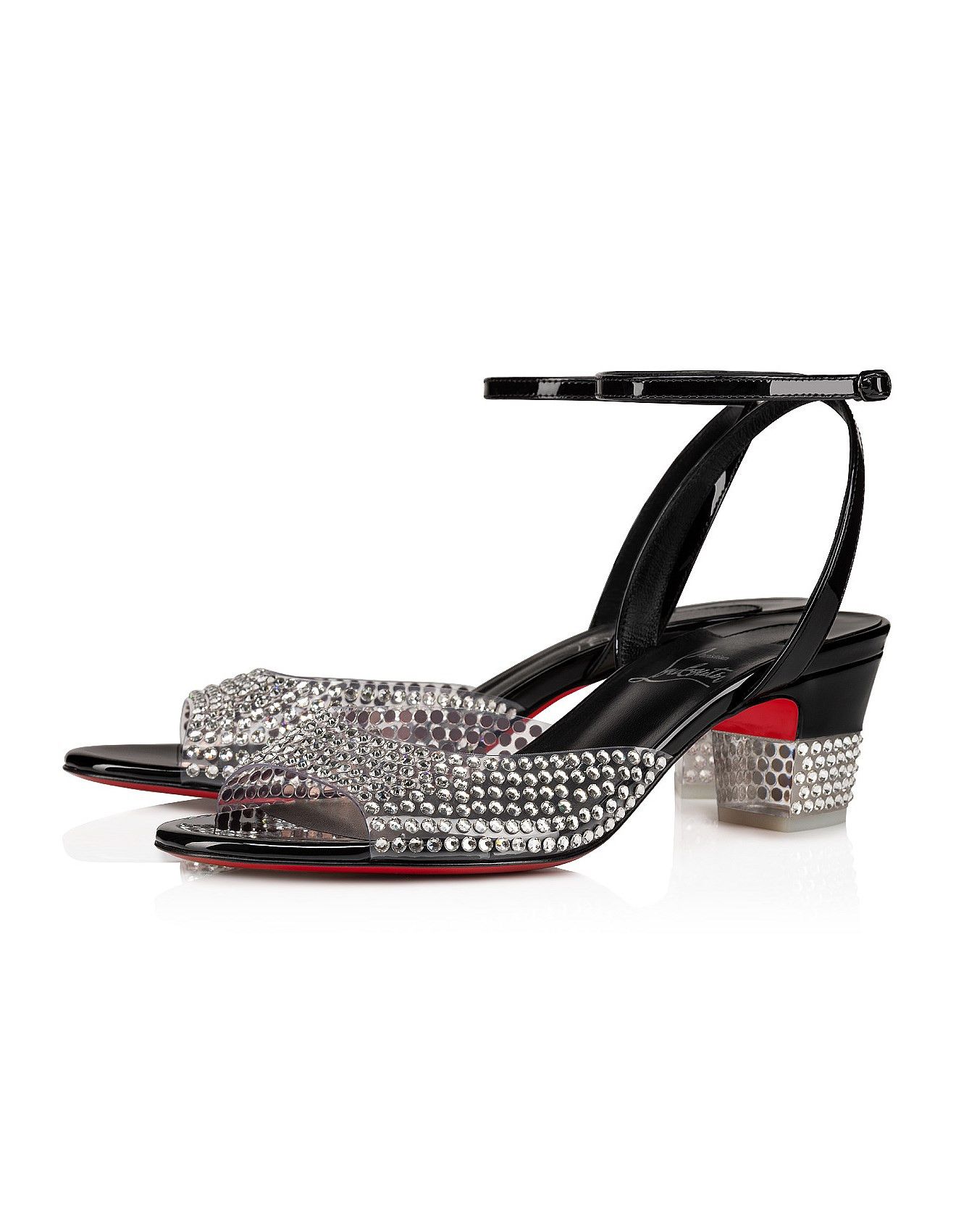 Christian Louboutin o1s1wg110325 Cassandrissima 45 in Black Size US 8 / IT 38 - 2 Thumbnail