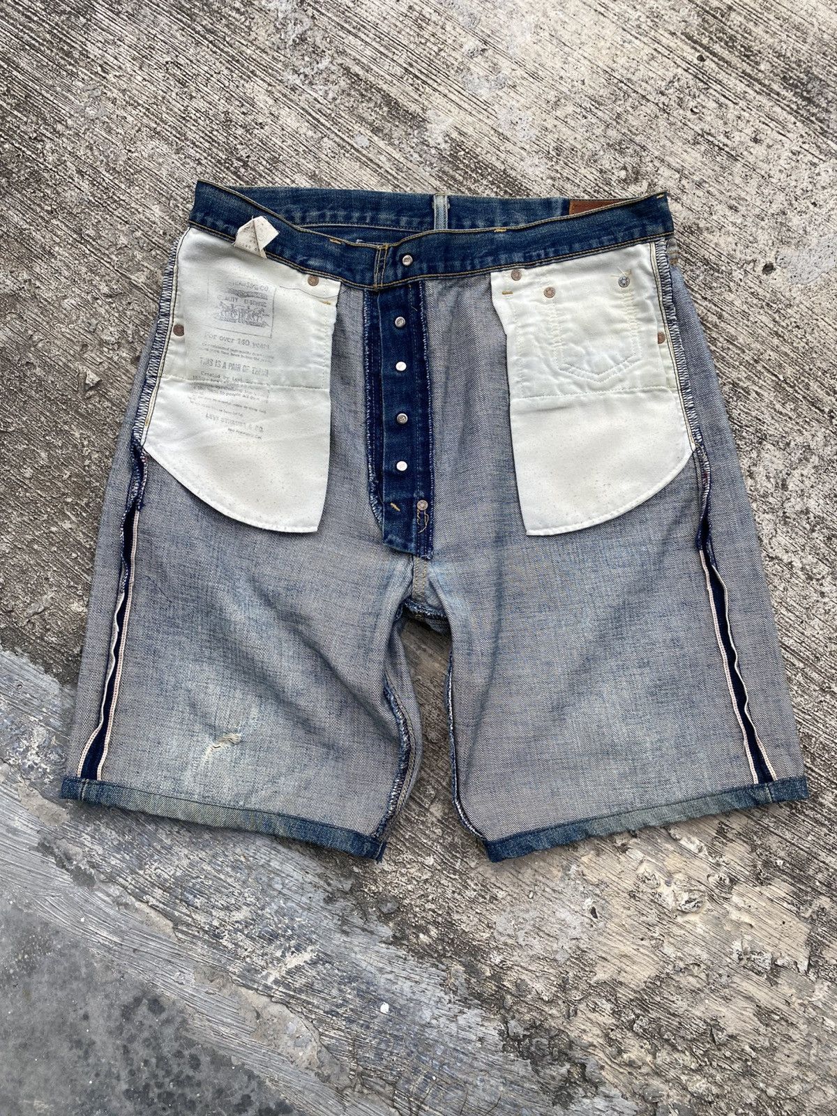 Other Vintage 90s levis 702 bunckle back big E selvedge distressed Size US 34 / EU 50 - 12 Thumbnail