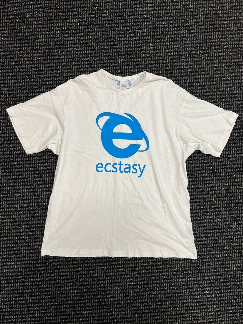 Vetements 20ss Ecstasy Oversized Tee
