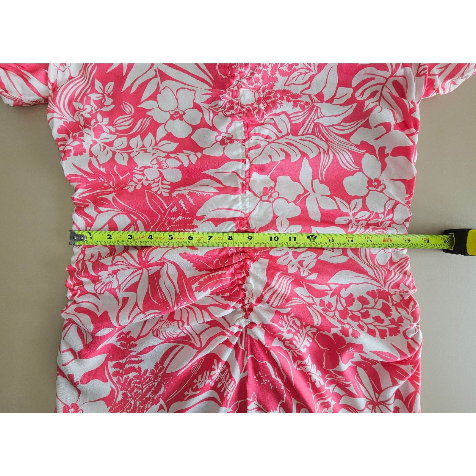 J.McLaughlin NWT J.McLaughlin Silk Pink/White Bay Isle Fernanda Dress 14 Size XL / US 12-14 / IT 48-50 - 8 Thumbnail