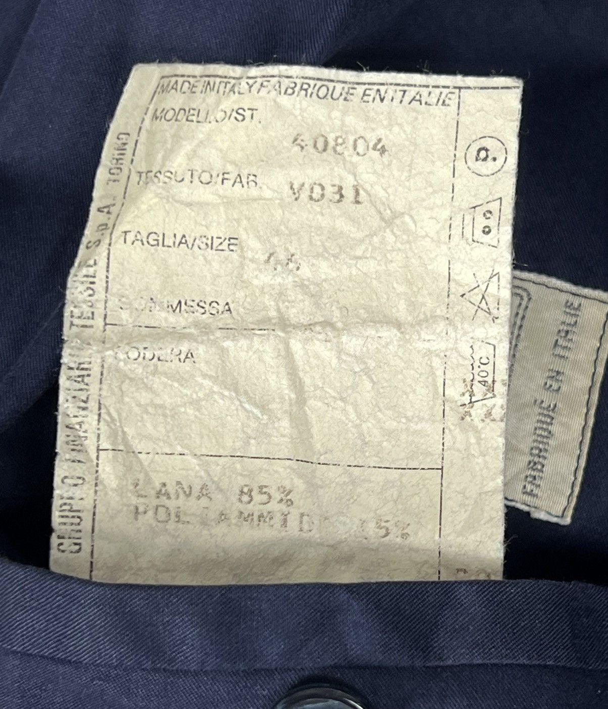Valentino Vintage Valentino Boutique 80s Wool Jacket Size US S / EU 44-46 / 1 - 13 Thumbnail