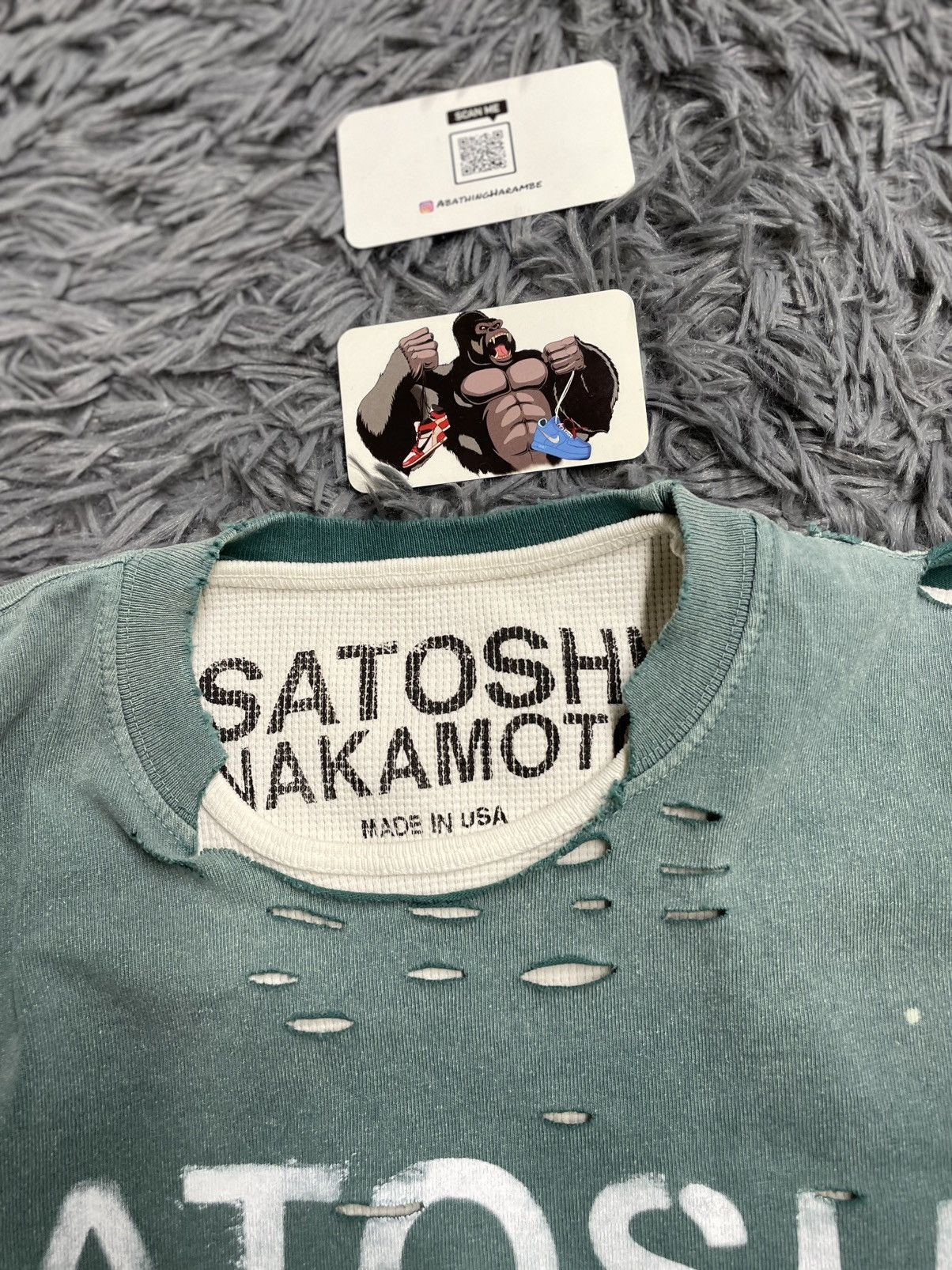 Satoshi Nakamoto Satoshi Nakamoto Luke T-Shirt Thermal Green Size US S / EU 44-46 / 1 - 3 Thumbnail