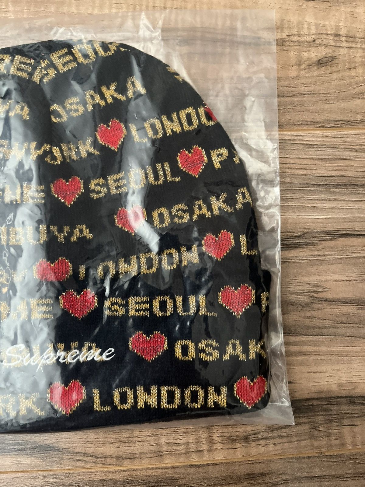 Supreme Supreme Hearts Beanie Size ONE SIZE - 3 Thumbnail