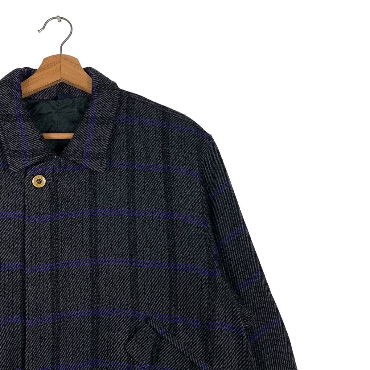 Japanese Brand GRETNA CLUB Checked Plaid Casual Jacket #0040-C3 Size US M / EU 48-50 / 2 - 6 Thumbnail