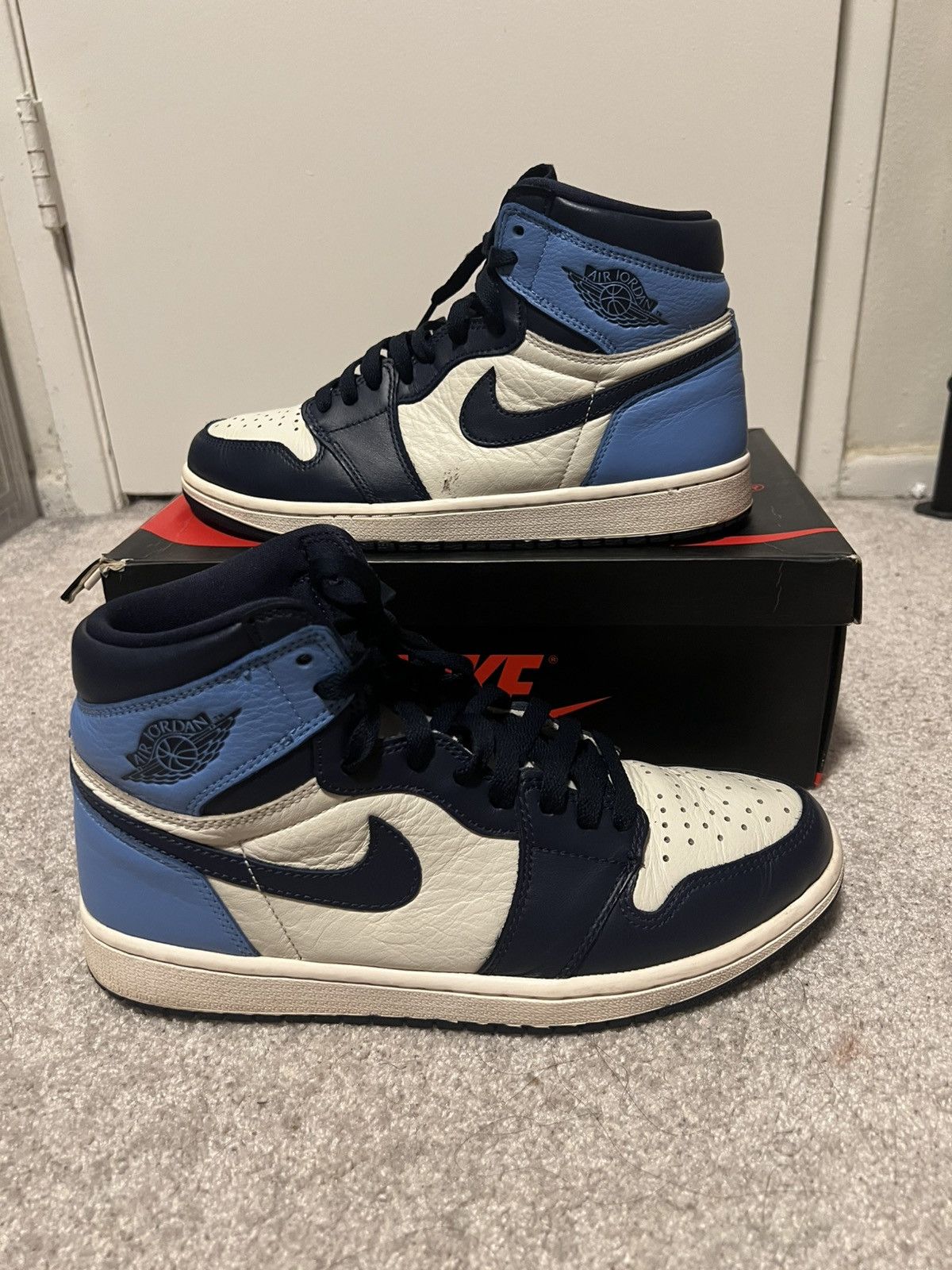 Jordan Brand Jordan 1 High Obsidian Size US 8.5 / EU 41-42 - 1 Thumbnail