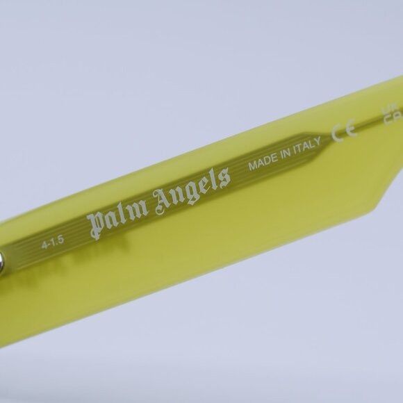 Palm Angels Palm Angels PERI102 WILLOW 1807 Sunglasses Yellow Rectangle Size ONE SIZE - 8 Thumbnail