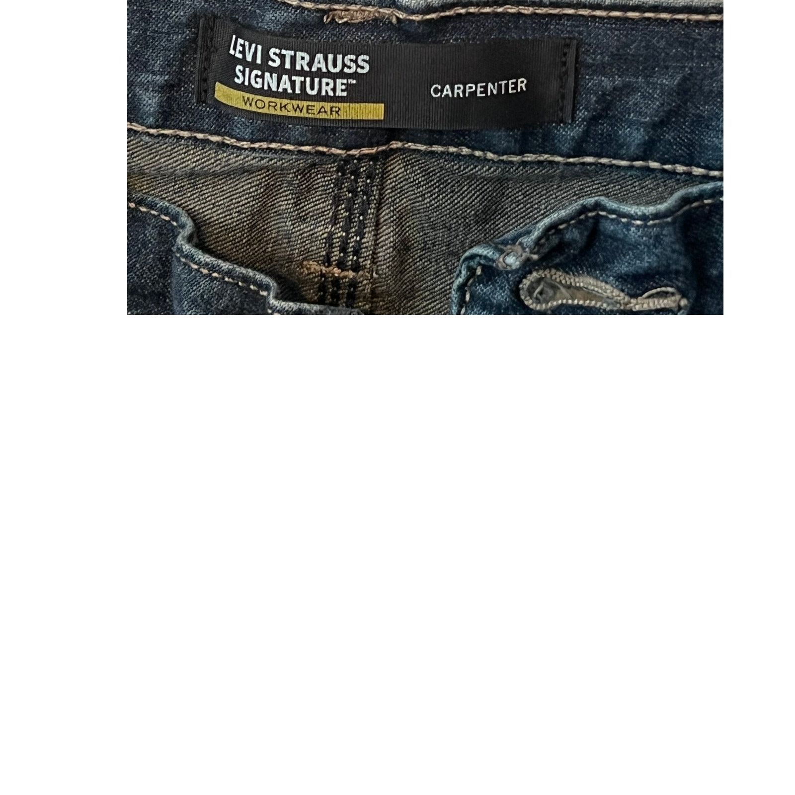 Levi's Levi's Signature Work Wear Carpenter Jeans Mens 32x30 Size US 32 / EU 48 - 3 Thumbnail