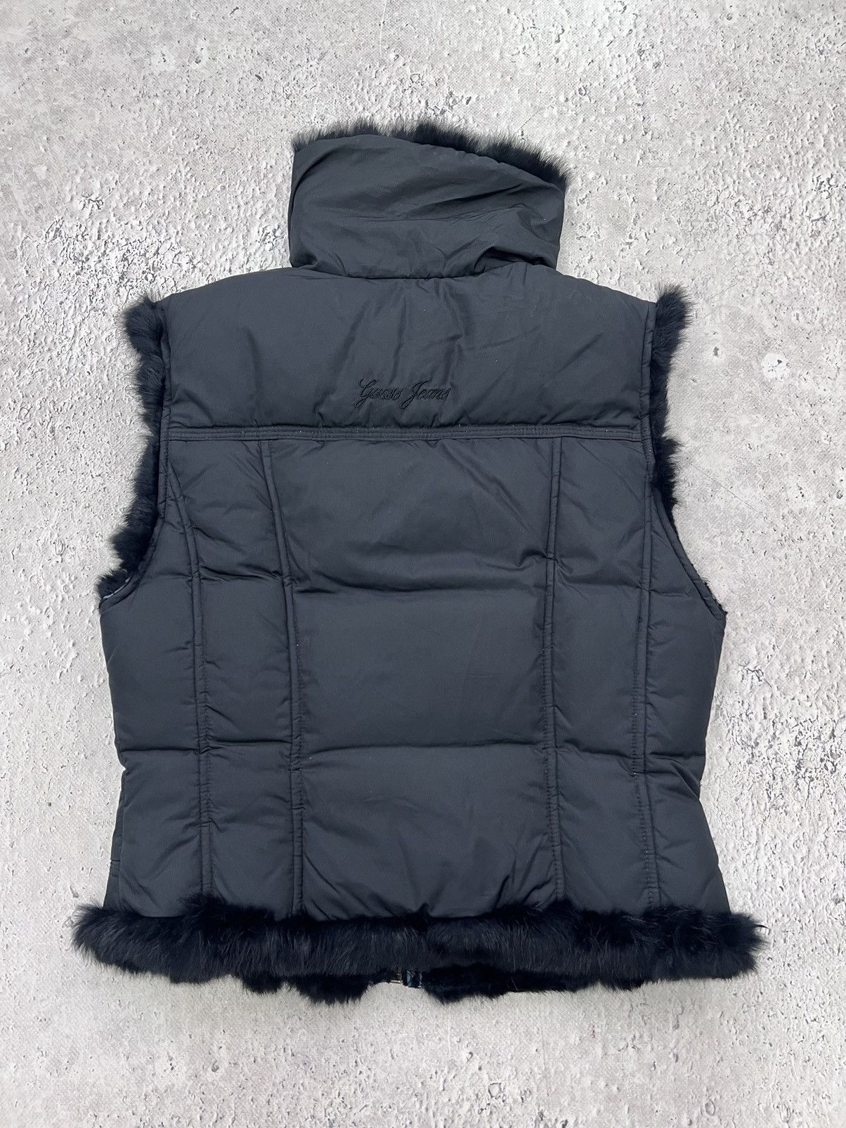 Hysteric Glamour × If Six Was Nine × Le Grande Bleu (L.G.B.) GUESS Fur vest down puffer IfSixWasNine LGB Style Size S / US 4 / IT 40 - 6 Thumbnail