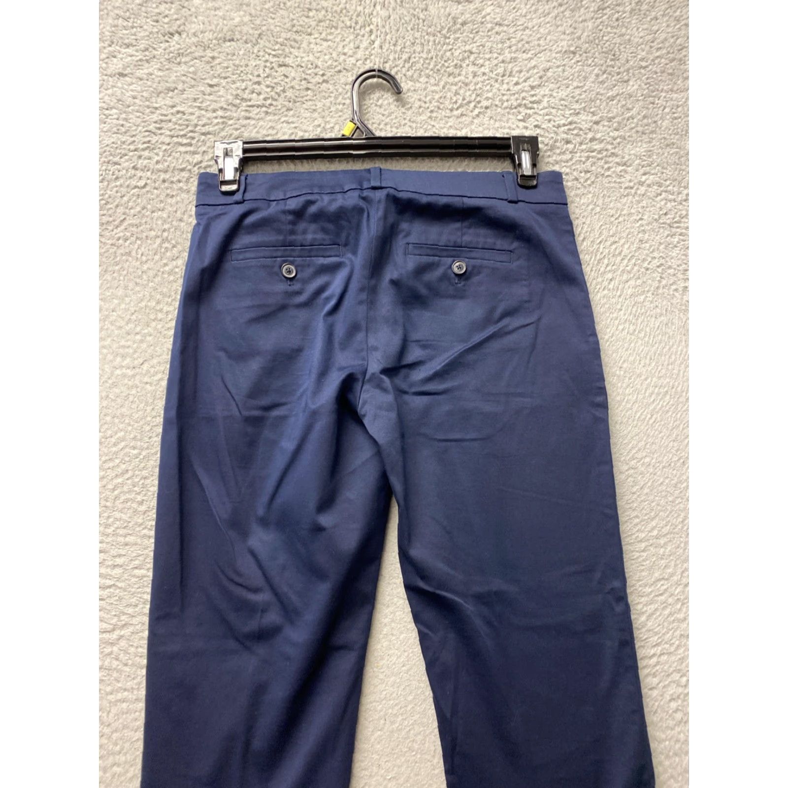 Banana Republic VINTAGE Banana Republic Women Pants Avalon Size 2 Ankle Wool Blue 2000s Size 26" / US 2 / IT 38 - 7 Thumbnail