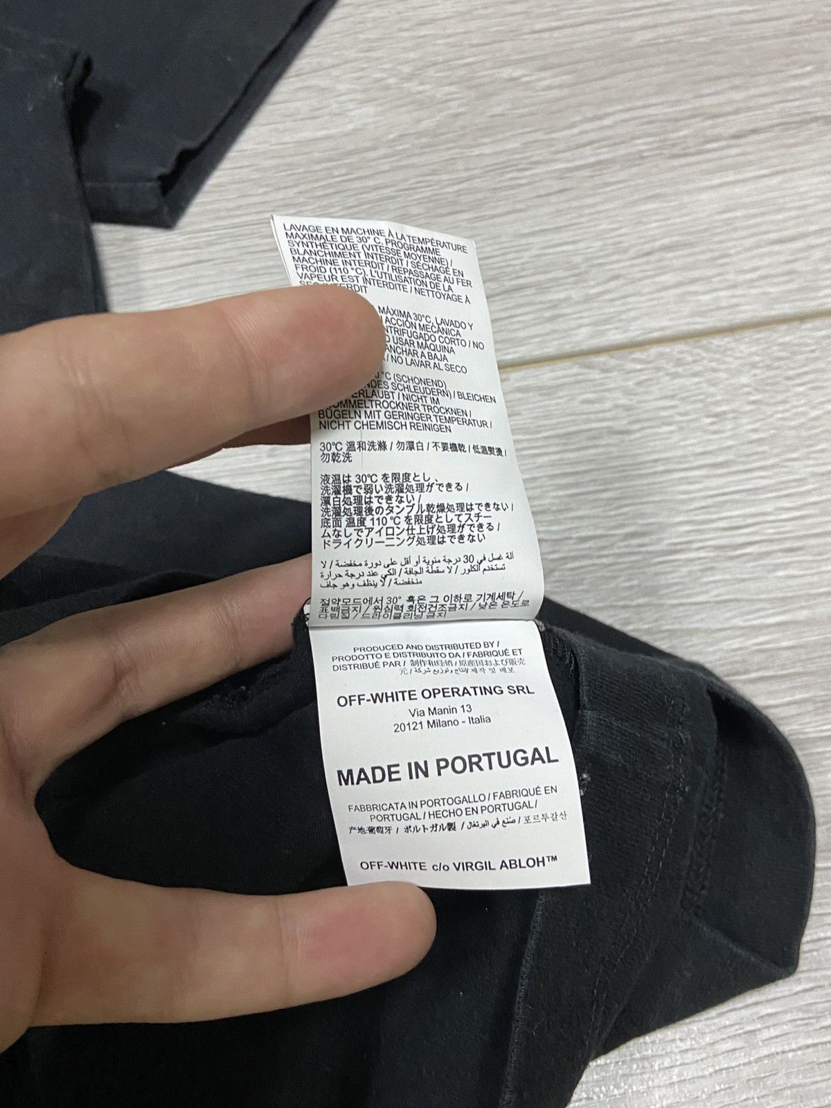 Off-White Off-White 2013 small logo t-shirt Size US S / EU 44-46 / 1 - 7 Thumbnail