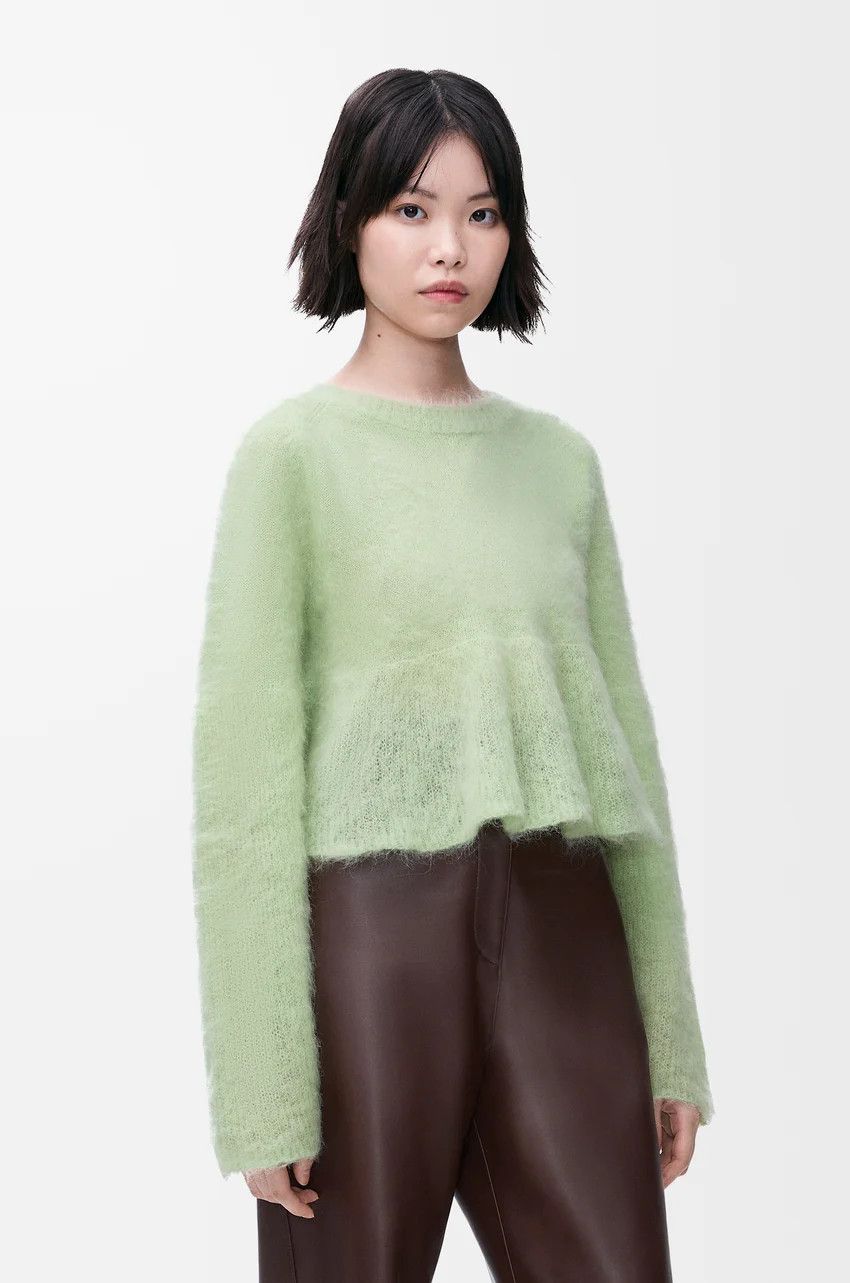 Loewe o1loc1c0525 Sweaters in Light Green Size L / US 10 / IT 46 - 2 Thumbnail