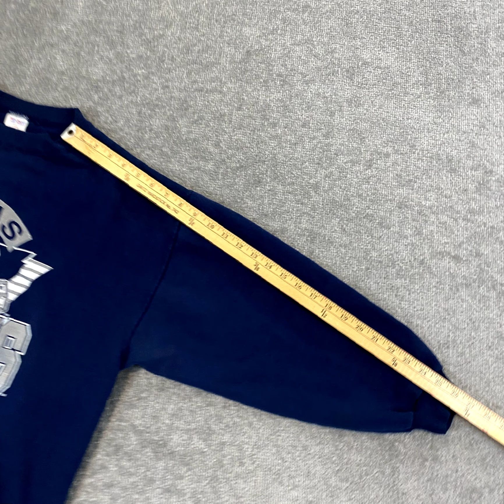 Vintage VINTAGE Dallas Cowboys Sweatshirt Womens Large Blue Football Crewneck Pullover 90s VTG Size L / US 10 / IT 46 - 6 Thumbnail