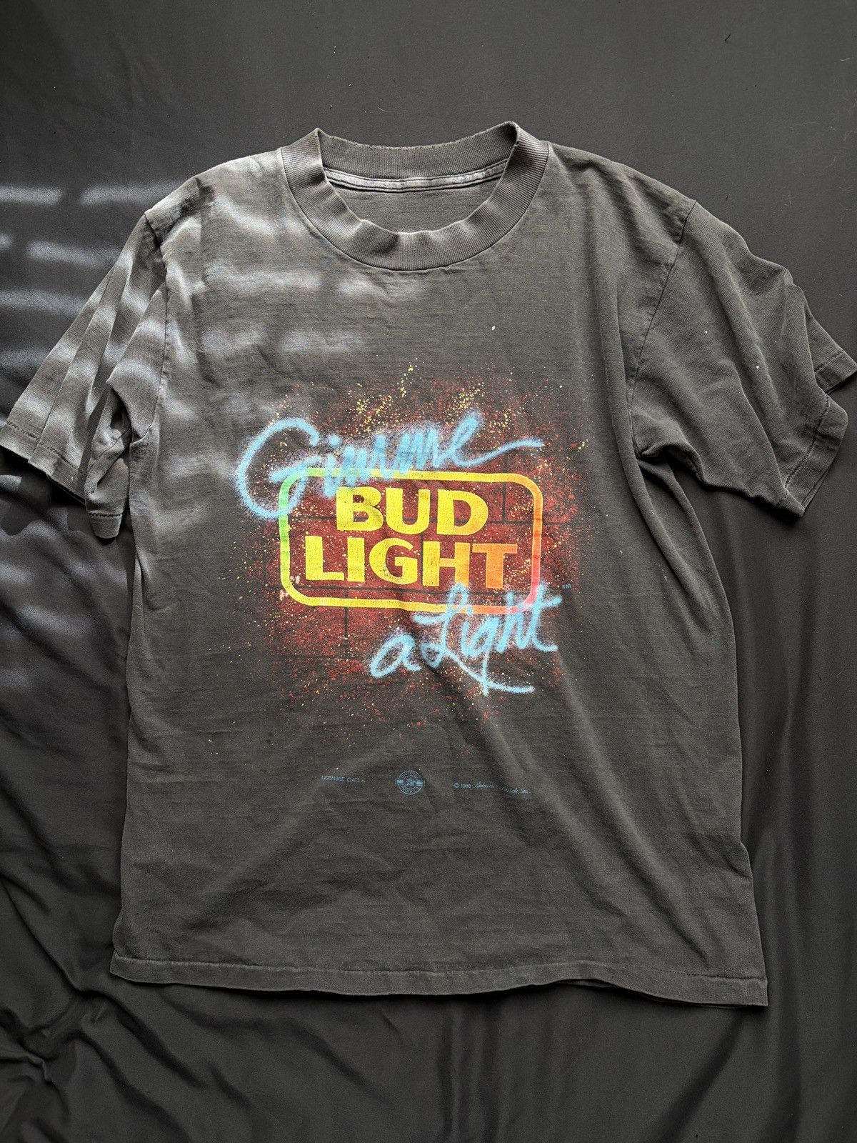 Vintage Vintage 1988 Bud Light Tee Size US L / EU 52-54 / 3 - 1 Thumbnail
