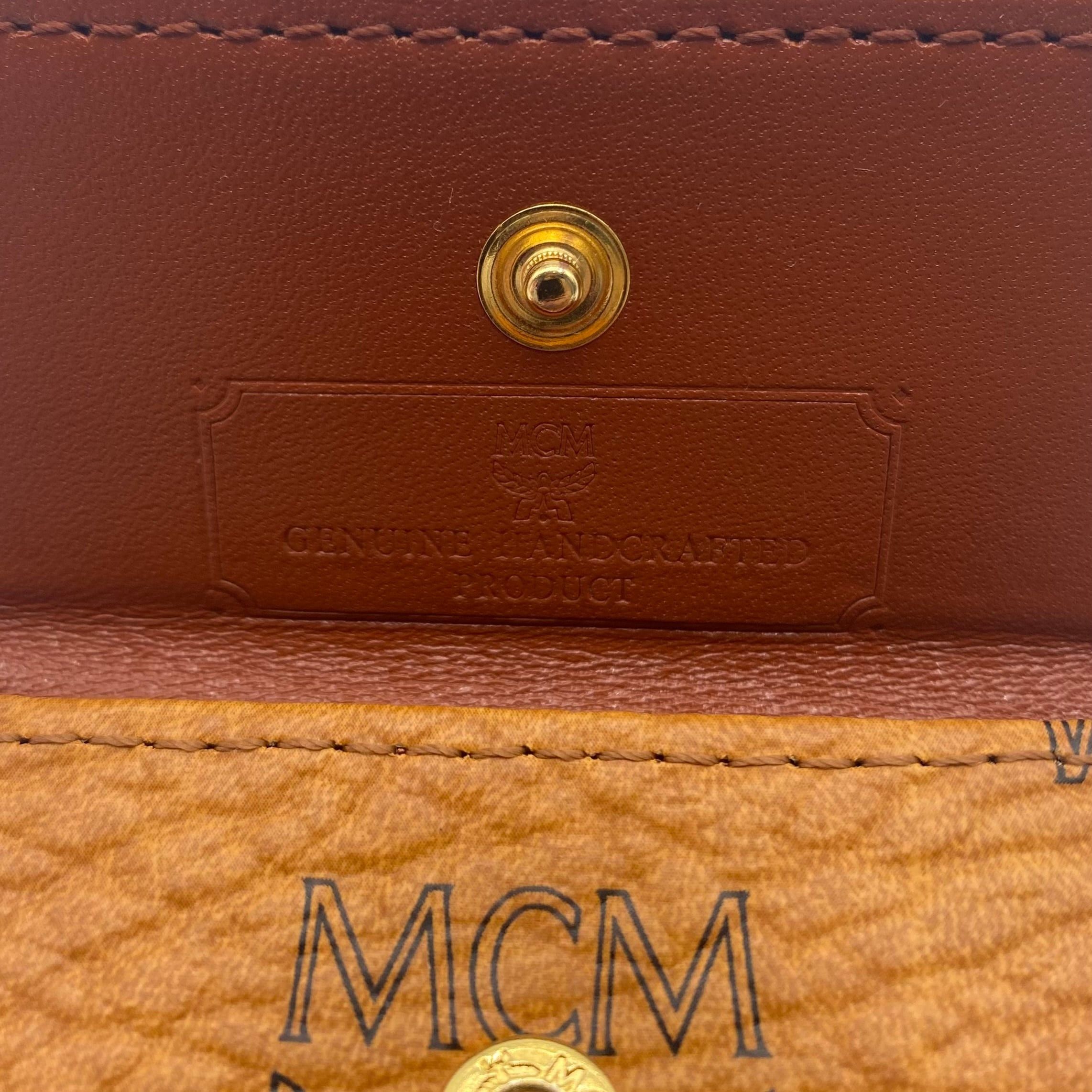 MCM Vintage MCM Coin Case Cognac Size ONE SIZE - 5 Thumbnail