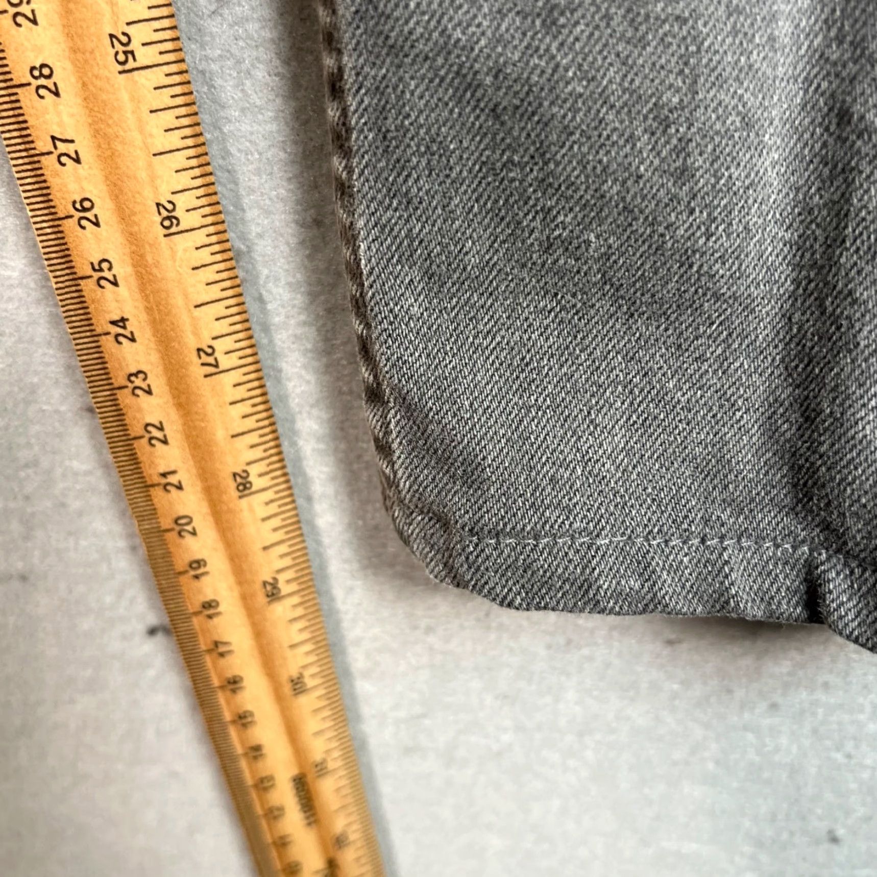 Rag & Bone Rag & Bone Standard Issue Fit 1 Gray Extra Slim Fit Jeans Size 31 Size US 31 - 7 Thumbnail