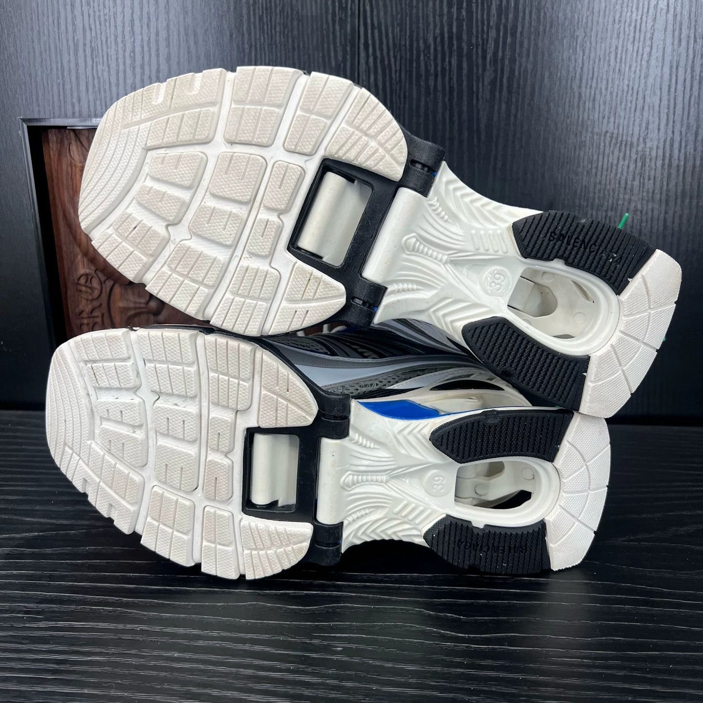 Balenciaga Balenciaga X-Pander Sneaker Blue Grey Sz 39 DS Size US 6 / EU 39 - 4 Thumbnail