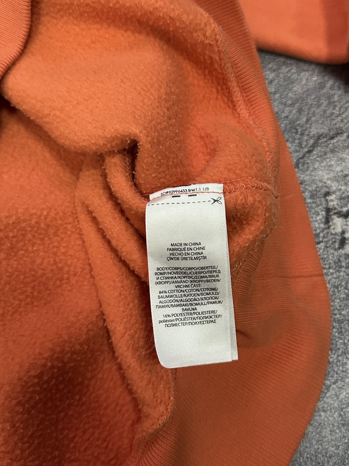Polo Ralph Lauren Vintage Polo Ralph Lauren Sun Faded Orange Sweatshirt M Size US M / EU 48-50 / 2 - 5 Thumbnail