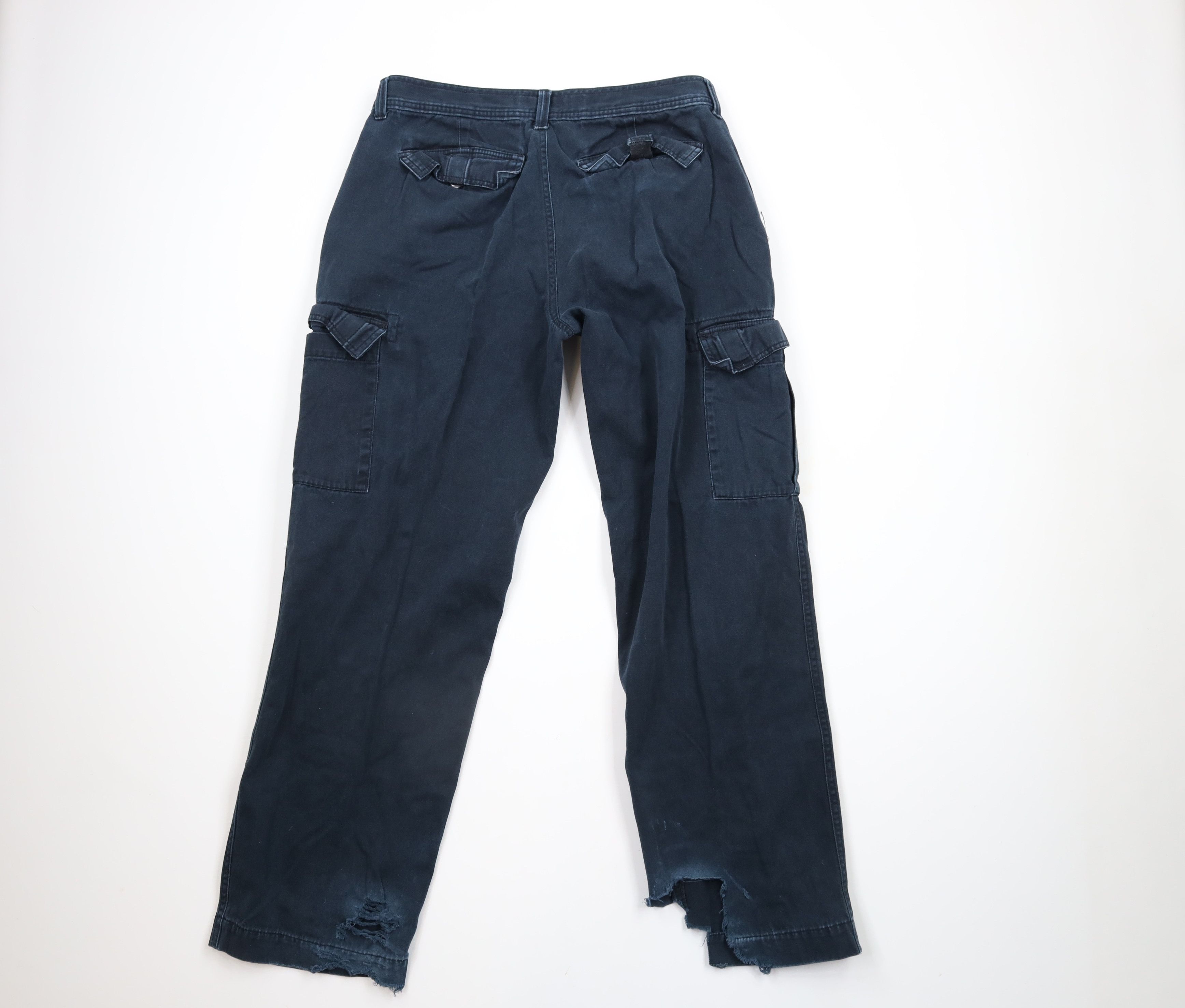 Vintage Vintage Streetwear Wide Leg Skateboard Cargo Pants AS IS Size US 34 / EU 50 - 9 Thumbnail