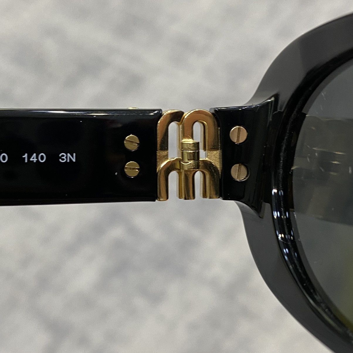 Miu Miu MIU MIU 0MU 06ZS 1AB5S0 Size ONE SIZE - 6 Thumbnail