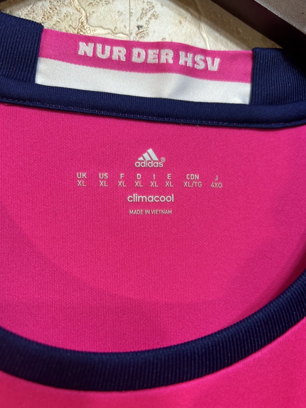 Adidas Hamburger SV 2016-2017 Soccer Jersey Adidas Football Shirt Size US XL / EU 56 / 4 - 4 Thumbnail