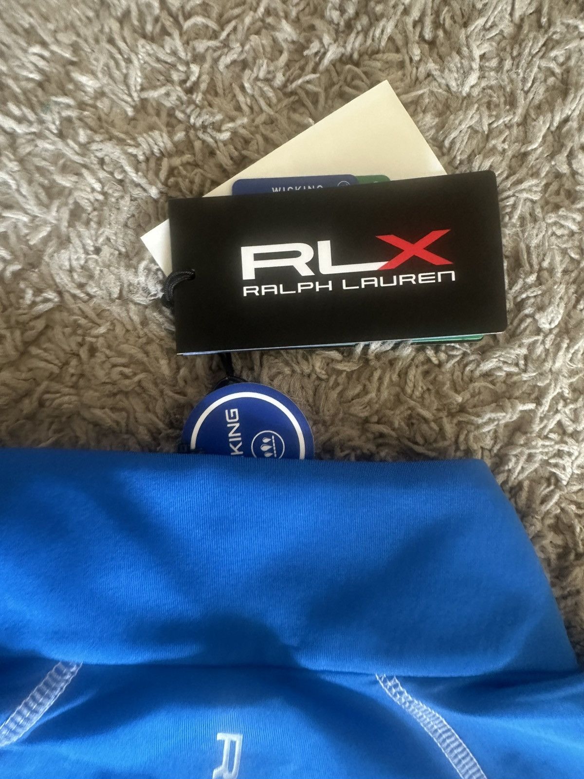 RLX Ralph Lauren New RLX Ralph Lauren Airflow 1/4 Zip Women's Mock Neck Size L / US 10 / IT 46 - 6 Thumbnail
