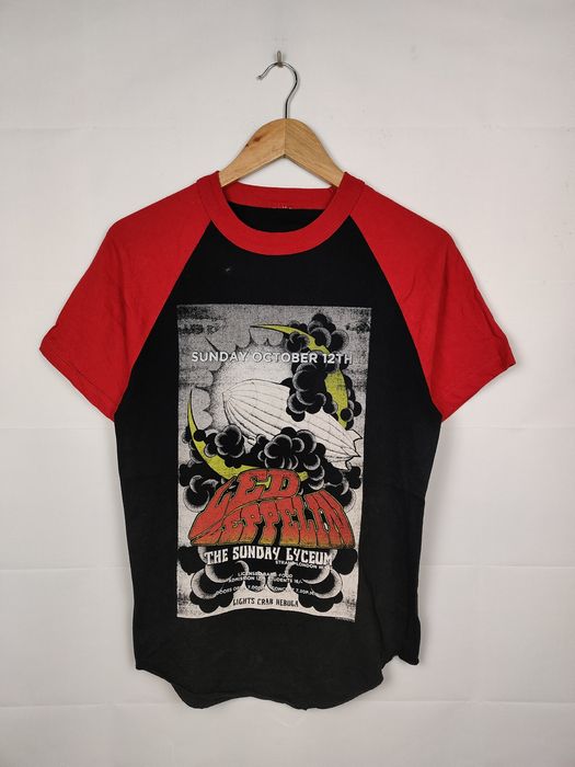 led zeppelin raglan shirt