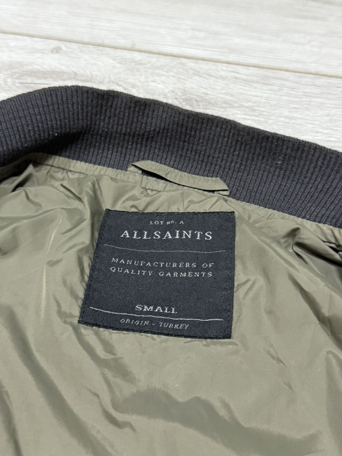 Allsaints Allsiants vintage nylon bomber zip jacket Size US S / EU 44-46 / 1 - 4 Thumbnail