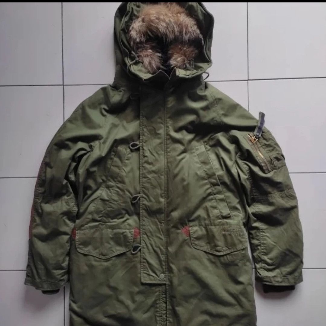 14th Addiction × If Six Was Nine × Japanese Brand Japanese parka n3b type fur retro punk jacket Size US L / EU 52-54 / 3 - 1 Thumbnail