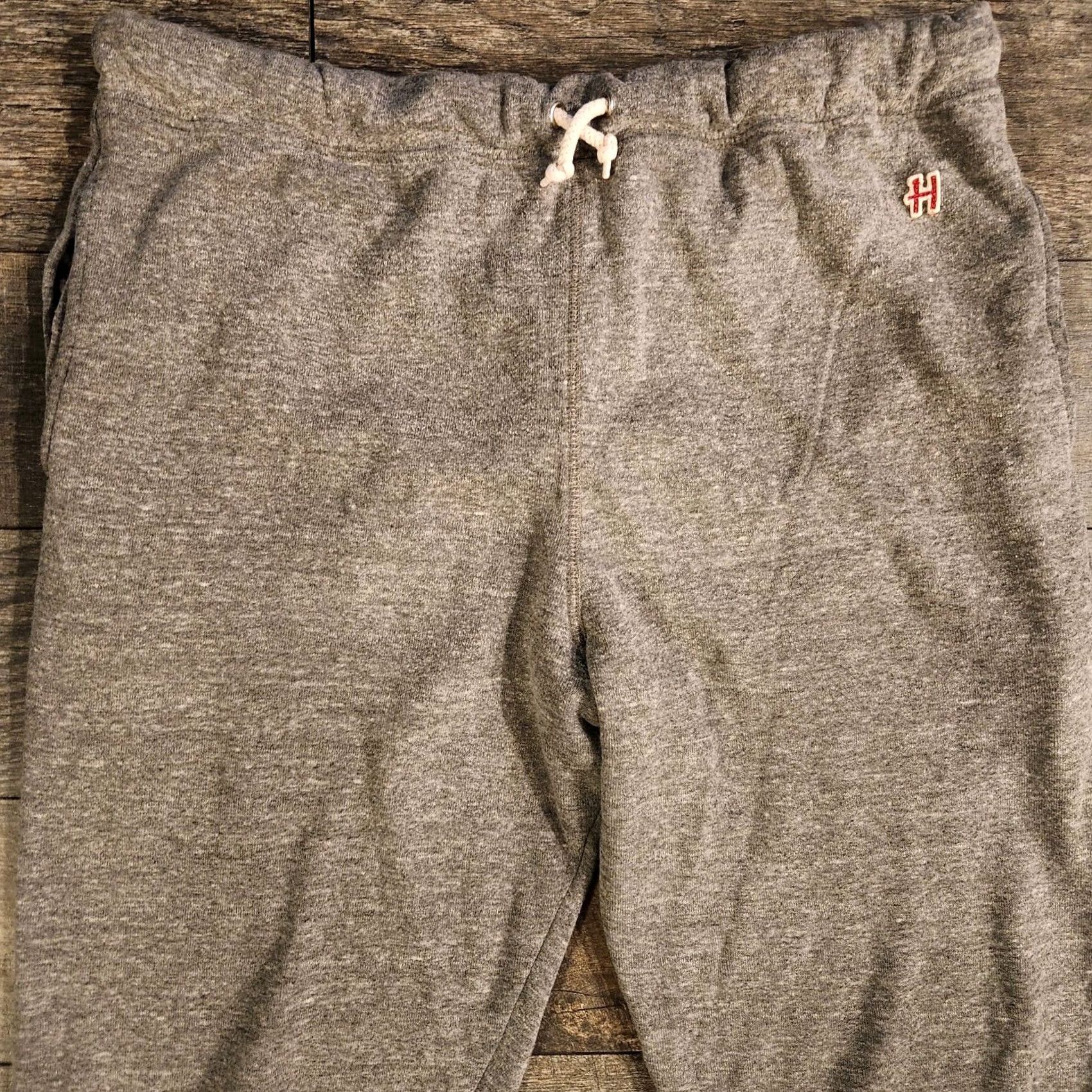 Vintage Homage Jogger Sweatpants Gray Size S Drawstring Fleece Made in USA Women Regular) Size 28" / US 6 / IT 42 - 3 Thumbnail