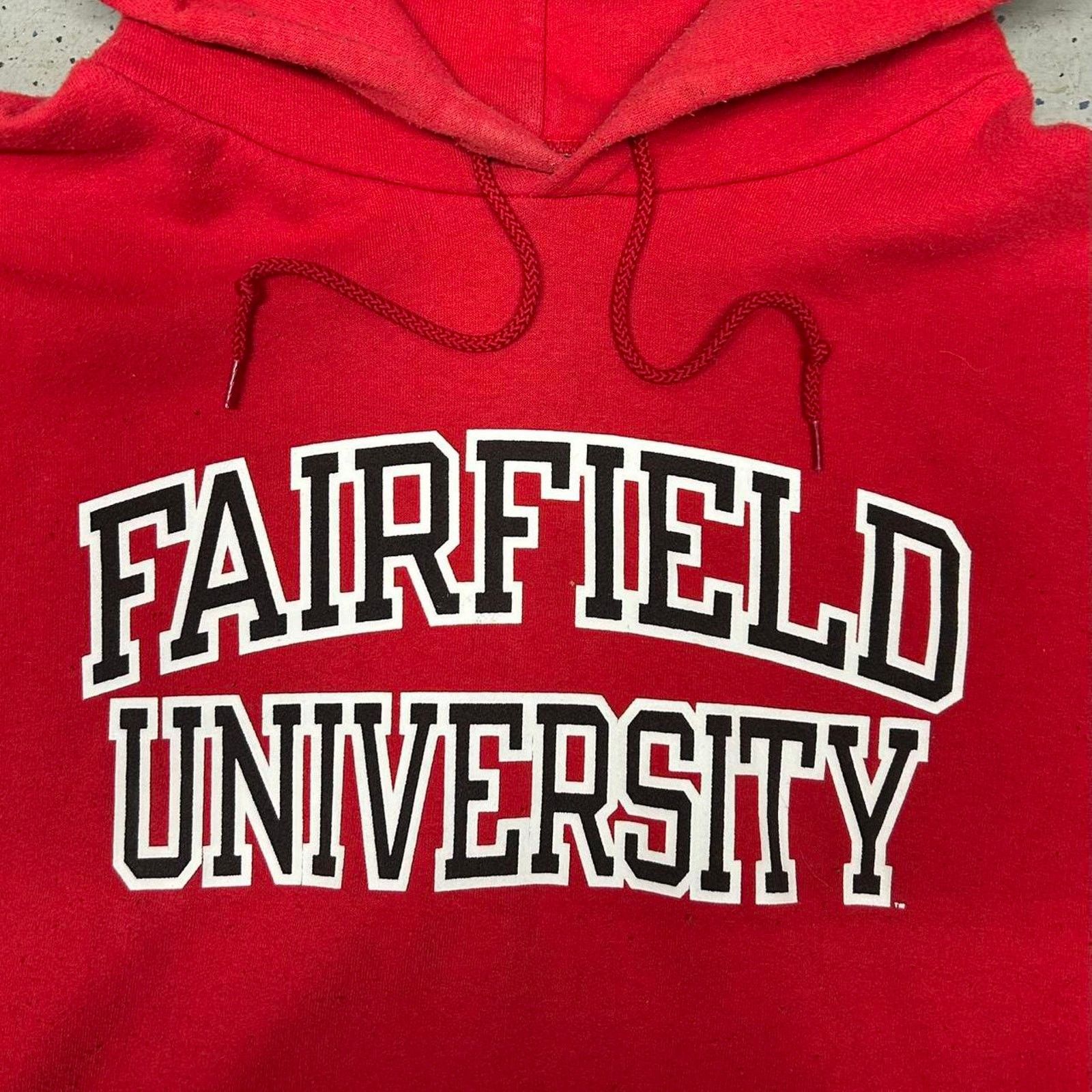 Champion Y2K Champion red hoodie with Fairfield University Size US XXL / EU 58 / 5 - 2 Thumbnail