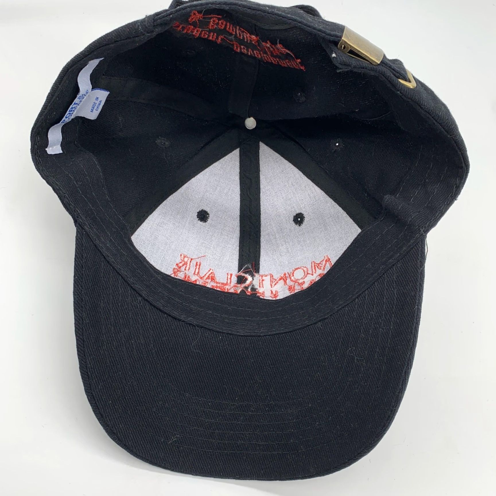 Port & Company Montclair State University Hat Mens One Size Black Campus Life Strap Back Size ONE SIZE - 5 Thumbnail