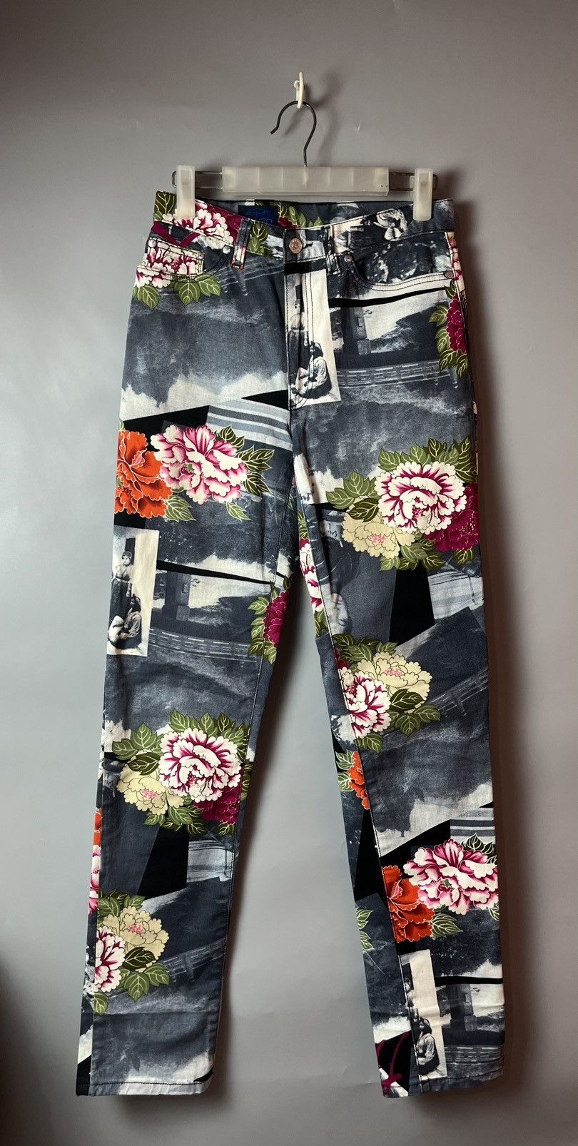 Kenzo Kenzo archived Graphic print trouser Size 26" / US 2 / IT 38 - 1 Thumbnail