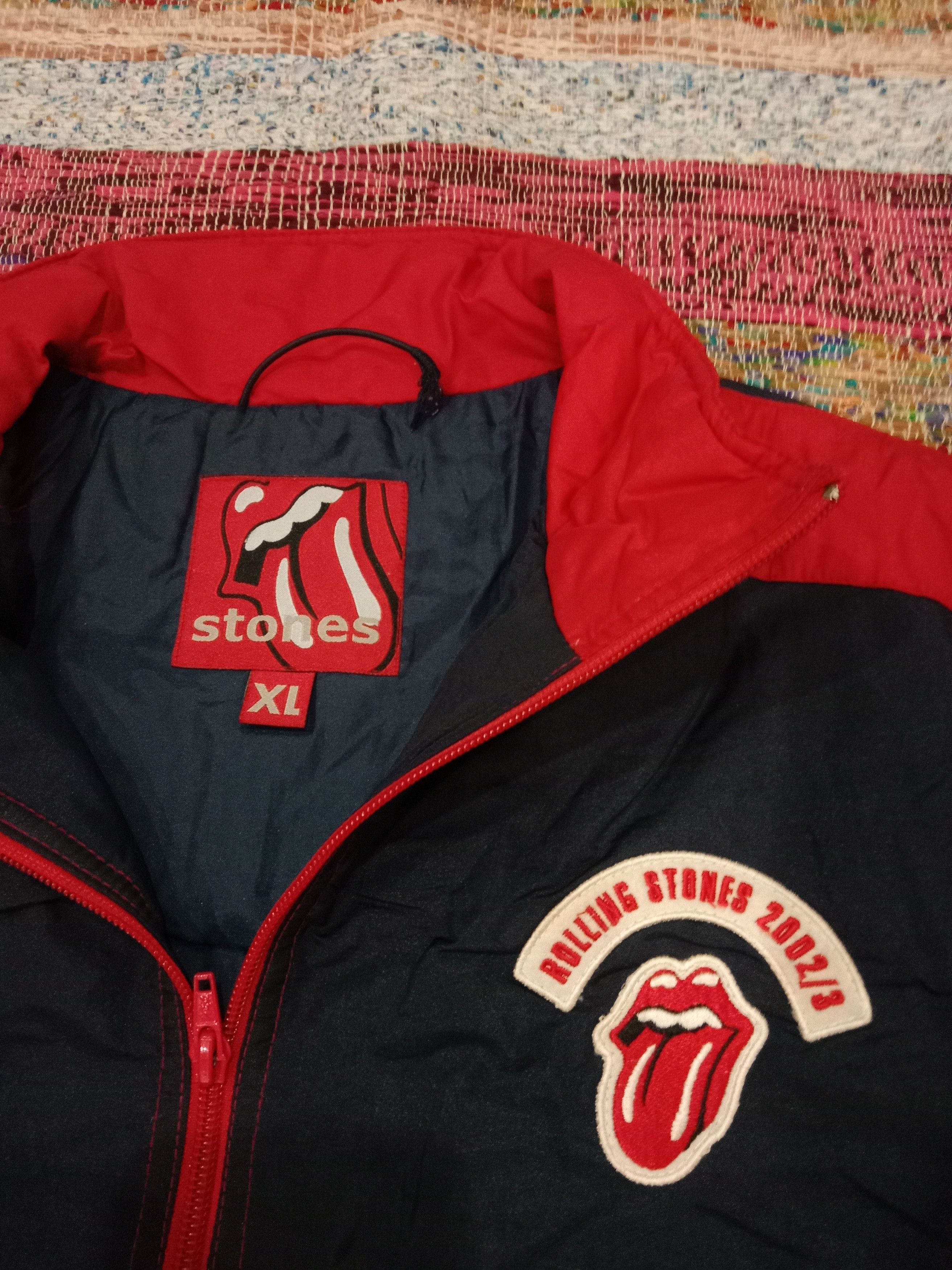 The Rolling Stones Rolling stones 2002 black tour bomber jacket new official Size US XL / EU 56 / 4 - 6 Thumbnail