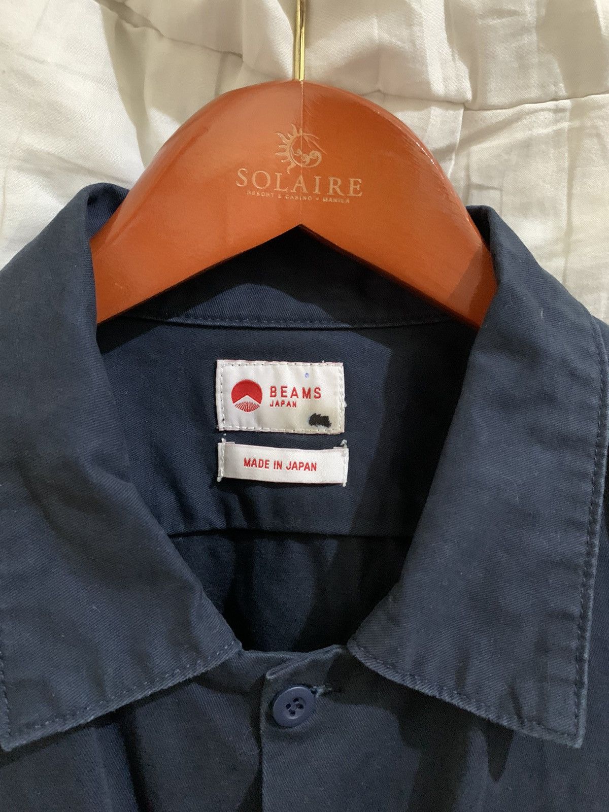 Beams Japan BEAMS JAPAN X SSZ X AH AU20 OVERSIZED SHIRT Size US XL / EU 56 / 4 - 6 Thumbnail