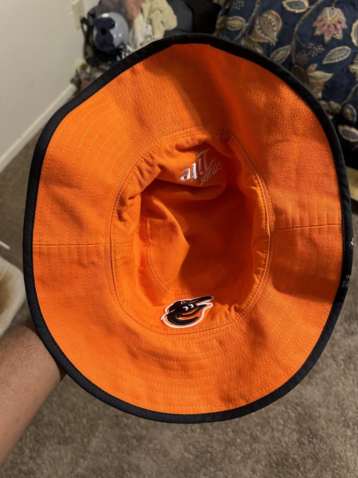 MLB × Vintage Vintage MLB Baltimore Orioles bucket hat 00s Size ONE SIZE - 5 Thumbnail