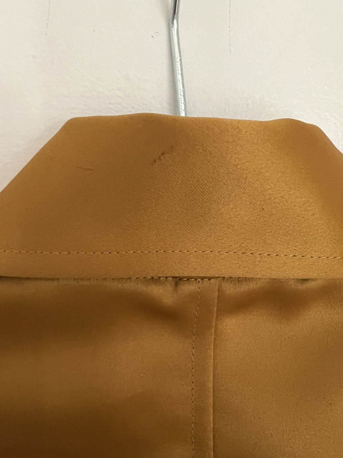 Fear of God Fear of God Gold Satin Baseball Jacket Fifth Collection Size US M / EU 48-50 / 2 - 5 Thumbnail