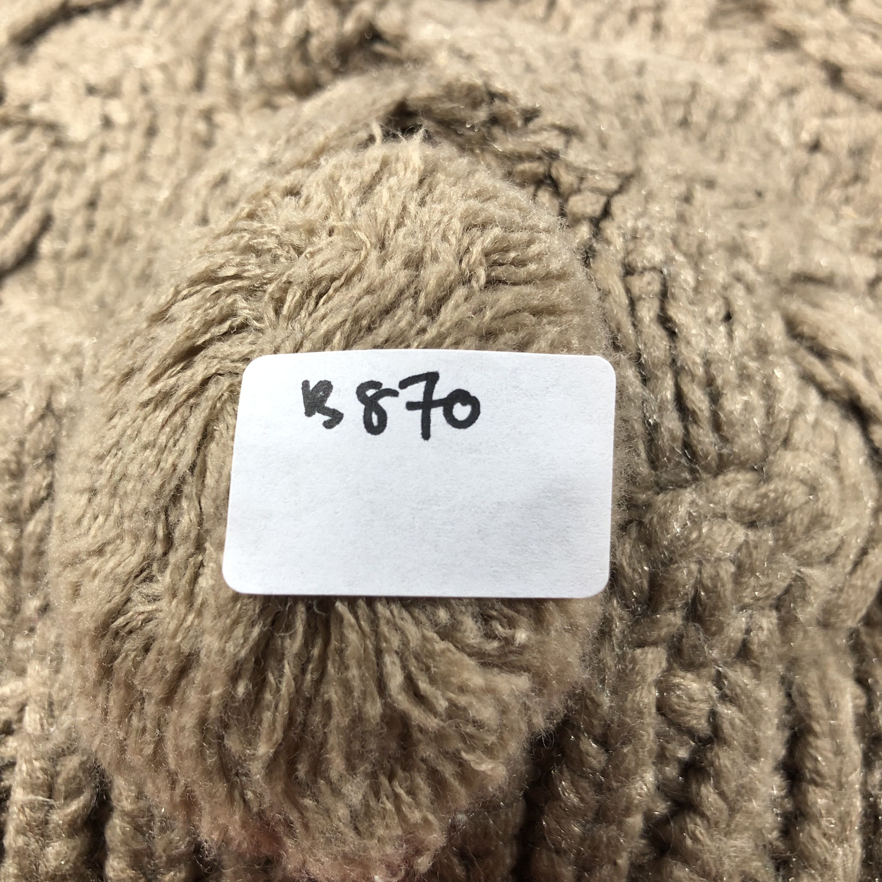 Japanese Brand Devil Ears Cable Knit Beanie Snowcap Snow Hat B870 Size ONE SIZE - 6 Thumbnail