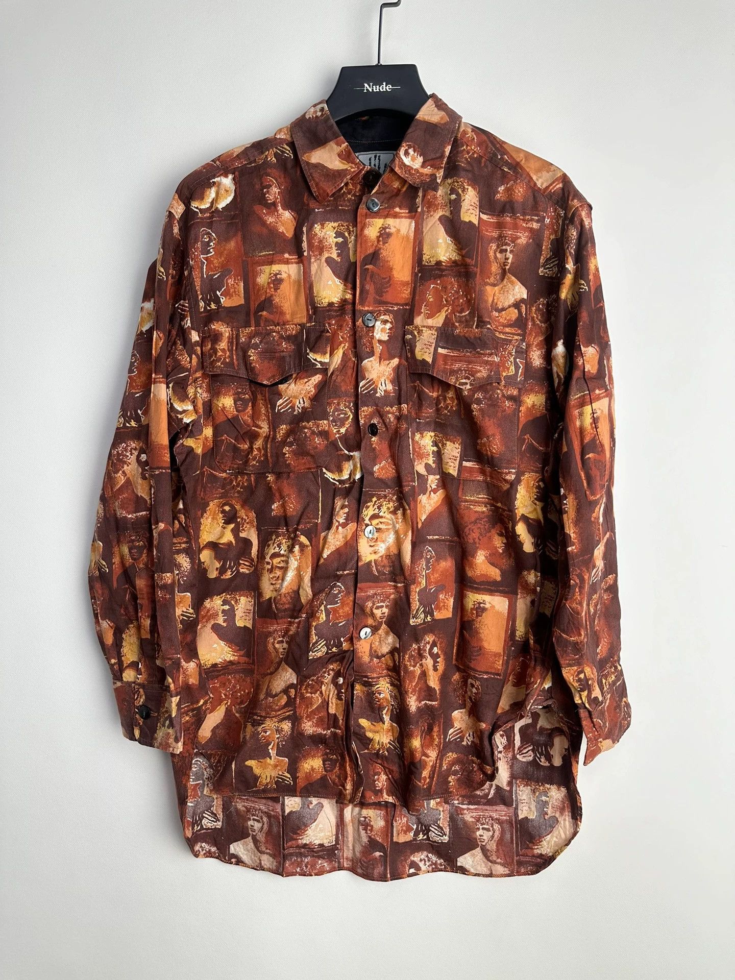 Jean Paul Gaultier Jean Paul Gaultier Printed photo loose shirt Size US M / EU 48-50 / 2 - 1 Thumbnail