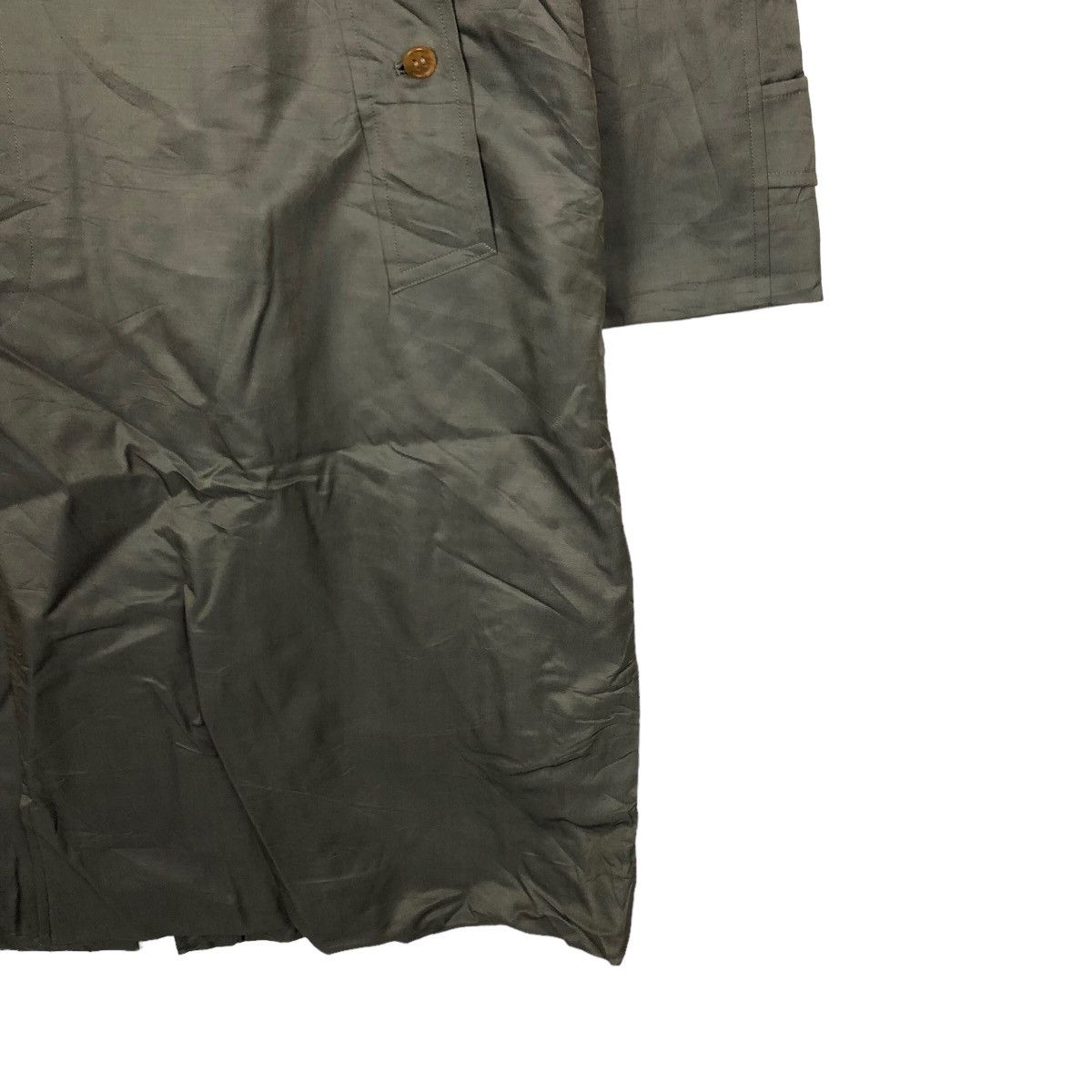 Burberry 🔥VINTAGE BURBERRYS TRENCH LONG COAT NOVA CHECK LINING Size US M / EU 48-50 / 2 - 5 Thumbnail