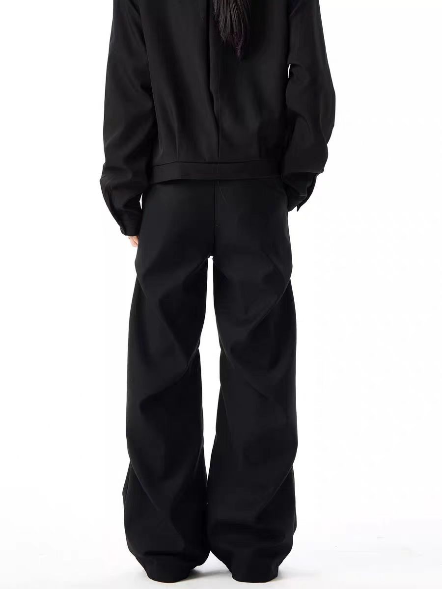 Jean Black casual loose-fitting pants Size US 32 / EU 48 - 3 Thumbnail
