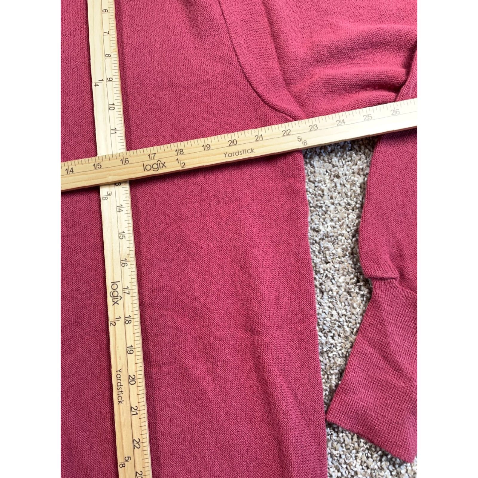 Vintage VINTAGE Aureus 80s Cardigan Men’s XLT Red Lightweight Knit Sweater Retro Hipster Size US XL / EU 56 / 4 - 6 Thumbnail