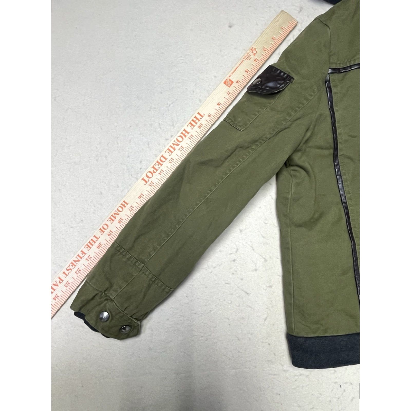 Vintage Naketano Green Jacket Womens M Full Zip Fleece Lined Hooded Size M / US 6-8 / IT 42-44 - 5 Thumbnail