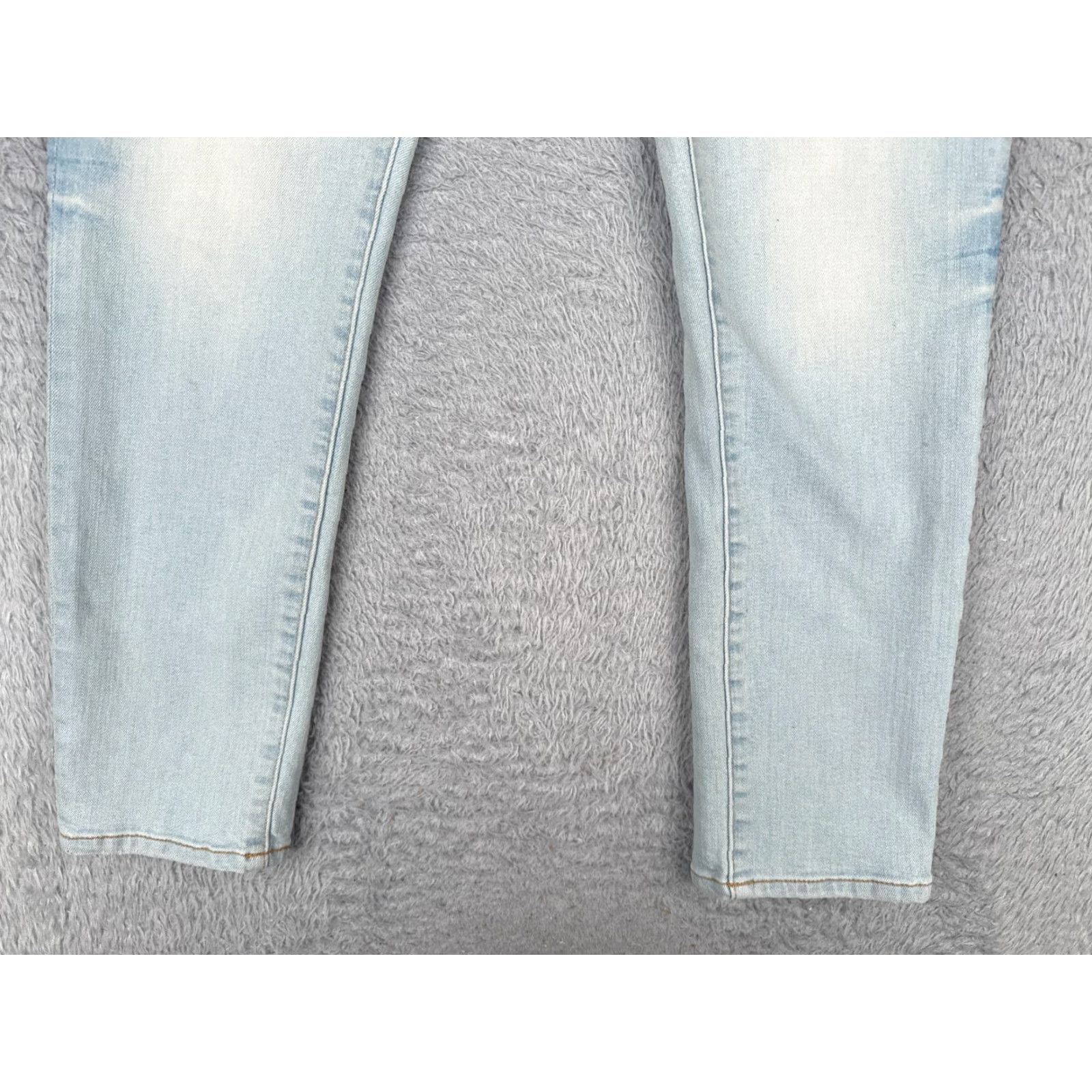 Gap Gap Jeans Women 28 Blue Denim Always Skinny High Rise Light Wash Distressed 28L Size 28" / US 6 / IT 42 - 2 Thumbnail