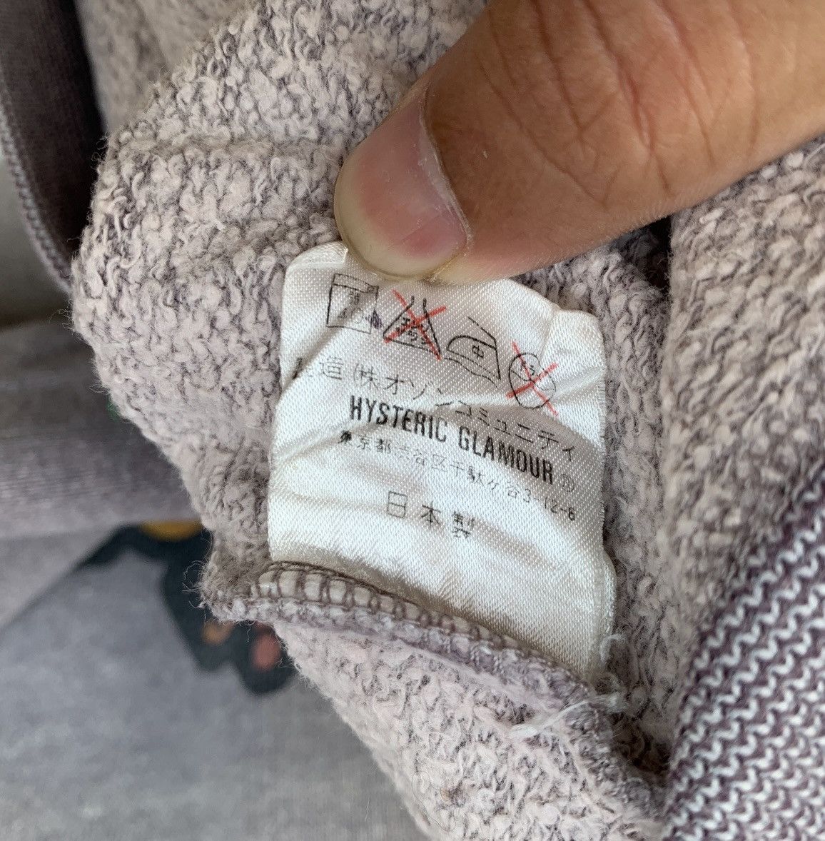 Hysteric Glamour Vintage Faded 90s Hysteric Glamour Crewneck Size US S / EU 44-46 / 1 - 13 Thumbnail