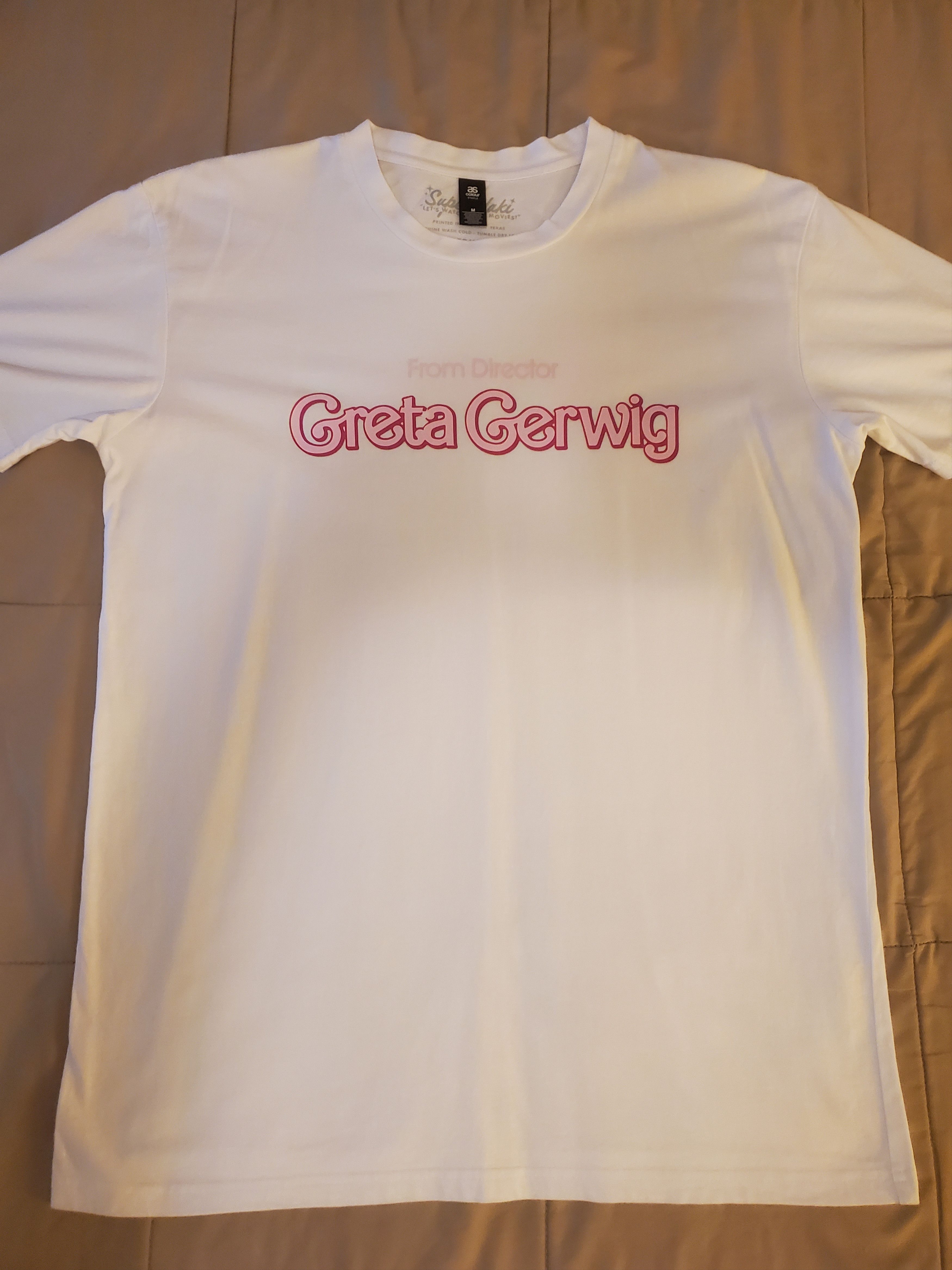 Other Super Yaki "Directed by Greta Gerwig" Barbie Tee Size US M / EU 48-50 / 2 - 1 Thumbnail