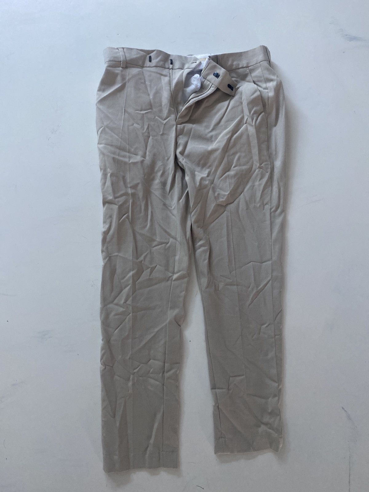 Boohoo Slim fit khaki slacks Size US 30 / EU 46 - 2 Thumbnail